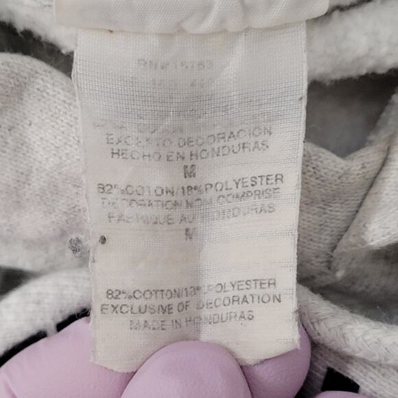 Vintage Beverly Hills Menace Gun Range Hoodie M 23x24 Champion Reverse-Weave - Picture 13 of 13